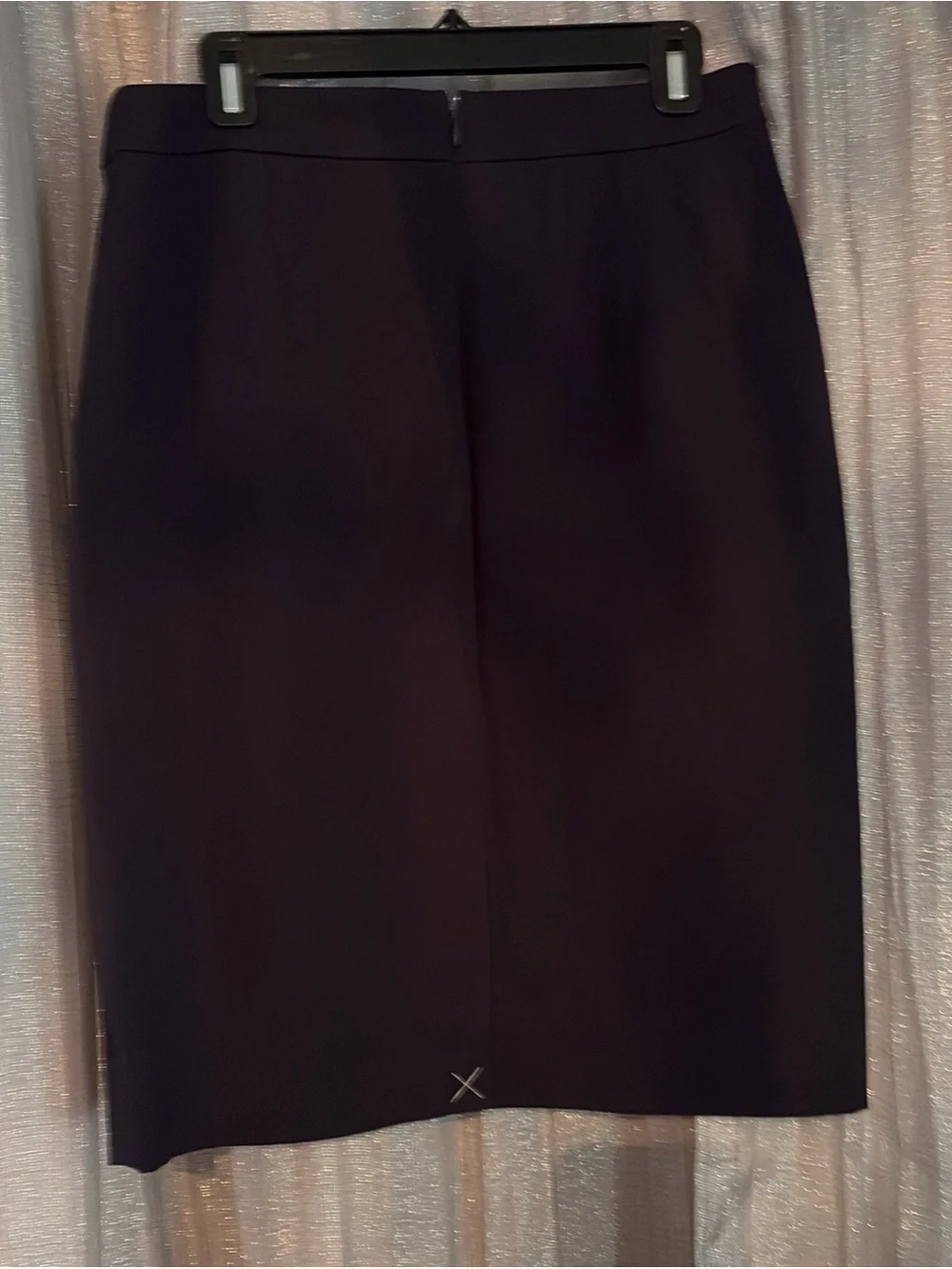 J. Crew Navy Blue Sheath Pencil Skirt